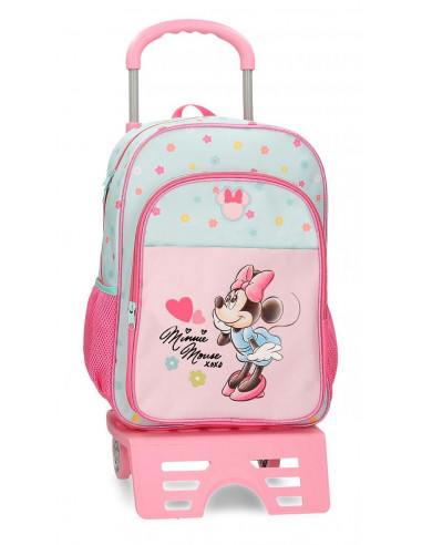 42323T1 MOCHILA ADAP 40CM.C/CARRO MINNIE IMAGINE